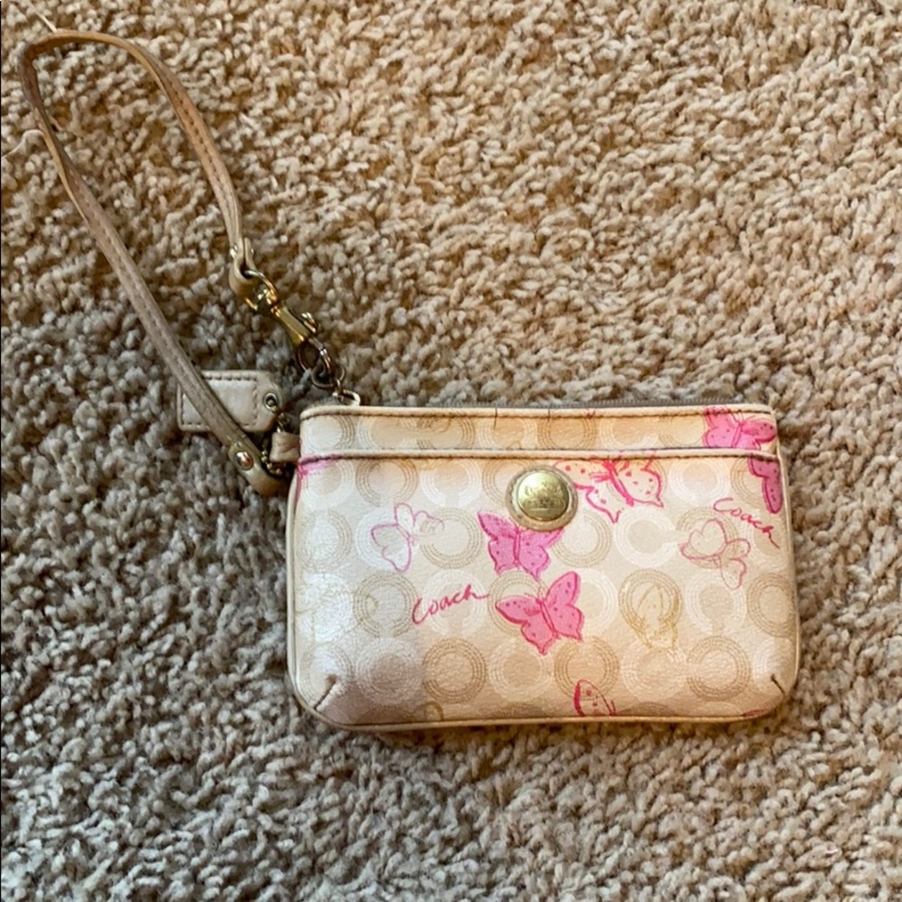 COACH wristlet